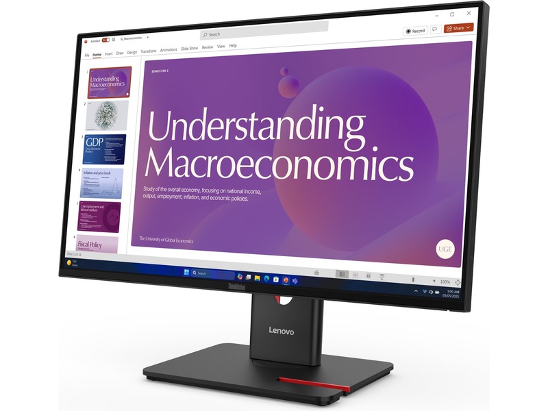 Lenovo 24" skjerm ThinkVision T24D-40 Skjermer