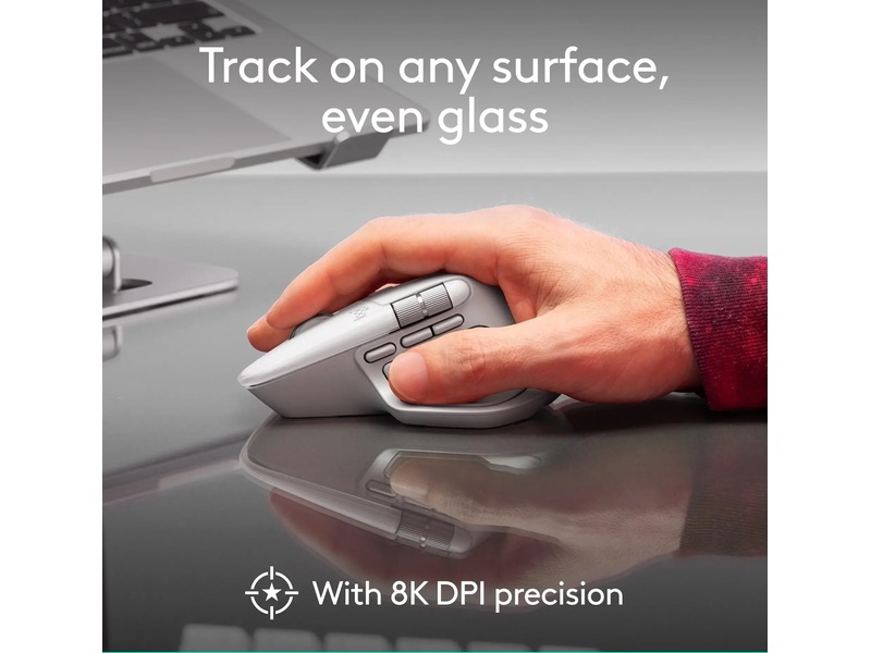 Logitech MX Master 4 for Mac Trådløs Ergonomisk Mus (space black) Mus