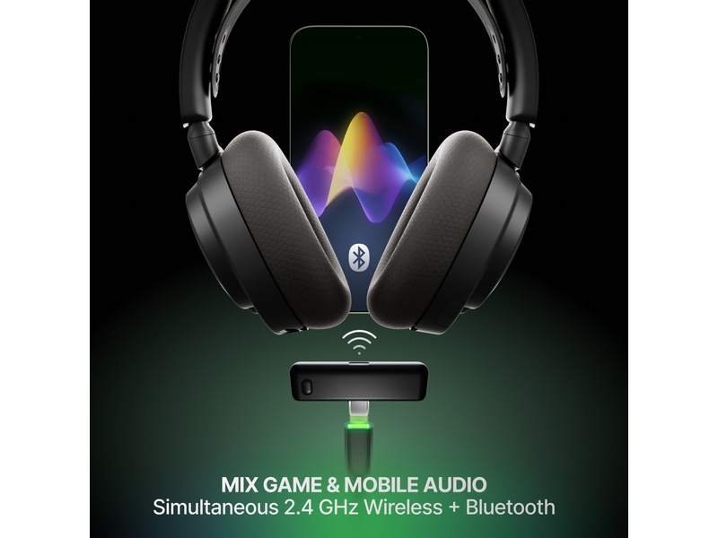 SteelSeries Arctis Nova 7X Gen 2 Trådløst Gamingheadset (sort) Gaming headset