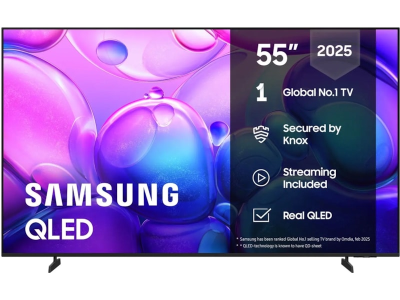 Samsung 55" Q6F QLED 4K Smart-TV (2025) 50 - 59 tommer TV