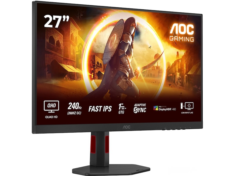 AOC 27" gamingskjerm Q27G4ZR Skjermer