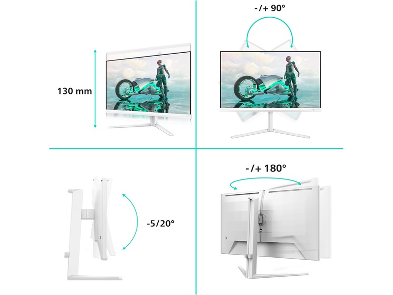 Philips 27" gamingskjerm 27M2N3501PA/00 Skjermer