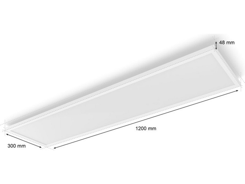 Philips Hue Surimu rektangulær taklampe Taklampe