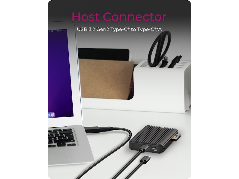 ICY BOX M.2 SSD-Enclosure Eksterne kabinetter