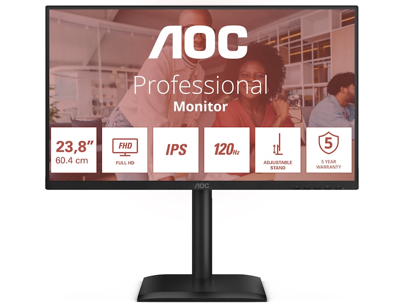 AOC 24" skjerm 24E4U Skjermer