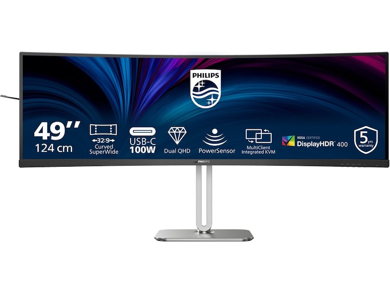 Philips 49" curved skjerm 49B2U5900C/00 Skjermer