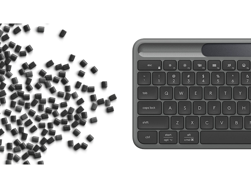 Logitech Signature Slim Solar+ Trådløst Tastatur K980 (grafittgrå) Tastatur