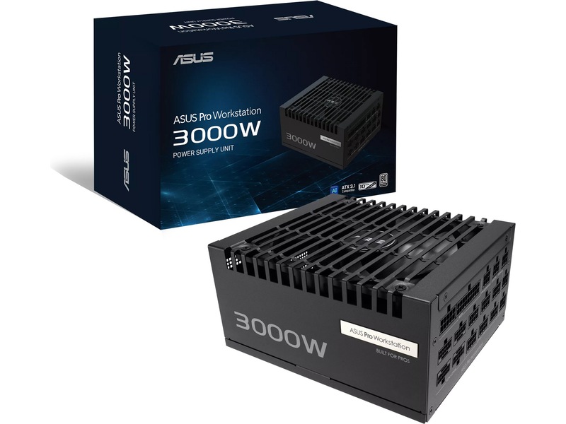 Asus Pro WS 3000W Platinum strømforsyningsenhet Enheter