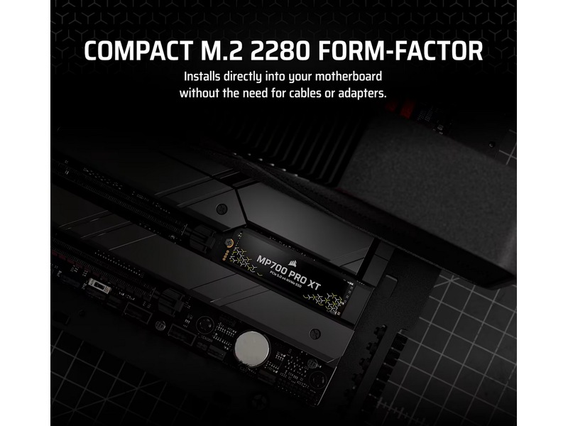 Corsair MP700 Pro XT NVMe M.2 SSD 1TB SSD M.2
