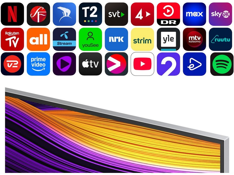 LG 83" G5 AI 4K OLED Smart TV (2025) Over 80 tommer TV