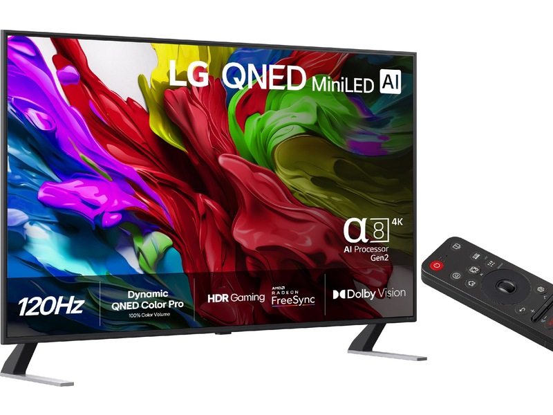 LG 55'' QNED85 evo AI MiniLED 4k Smart TV (2025) 50 - 59 tommer TV
