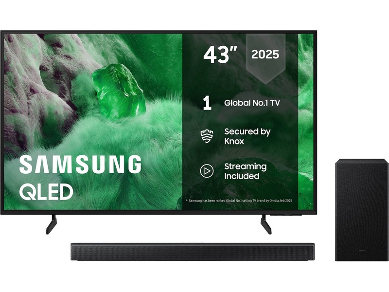 Samsung 43" Q7F2 QLED 4K Smart TV (2025) 20 - 49 tommer TV