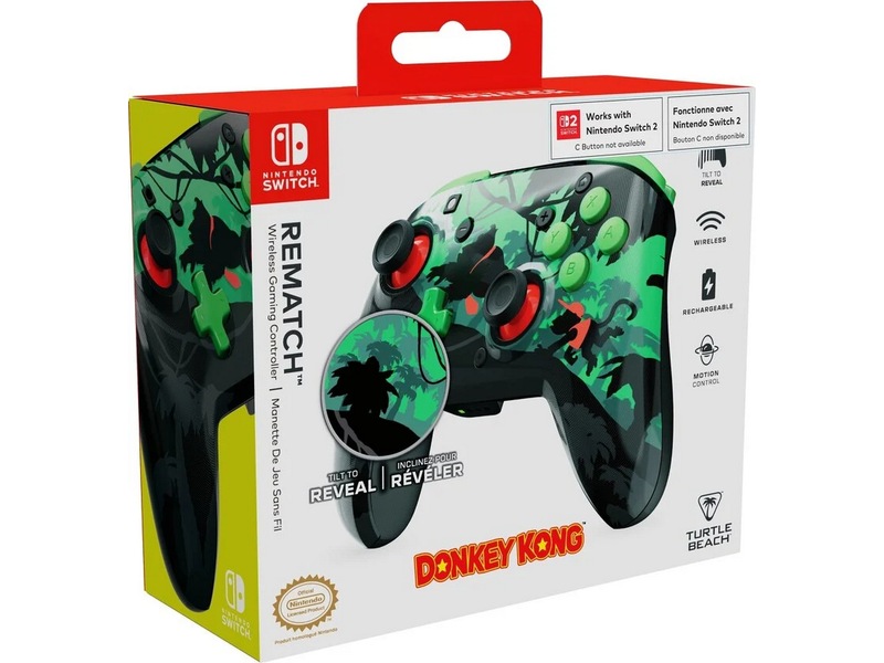 Turtle Beach Rematch Trådløs Kontroller Donkey Kong Reveal Gamepad