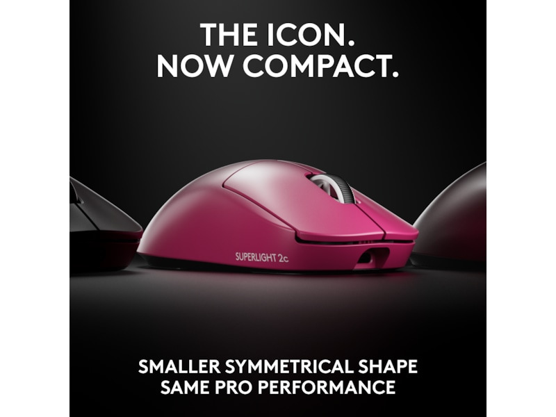 Logitech Pro X Superlight 2c trådløs gamingmus (rosa) -B-Grade Demo mus