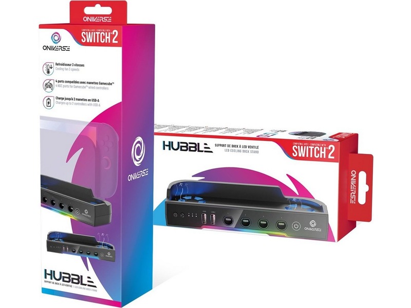 Oniverse Hubble Nintendo Switch 2 dokk og displaystativ Tilbehør
