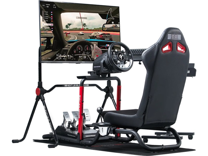 Next Level Racing Wheel Stand Lite 2.0 – Kompakt, oppgraderbar simstativ Ratt & pedaler