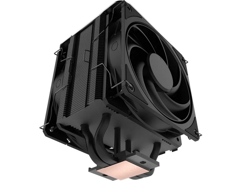 CoolerMaster V4 Alpha 3DHP Kjøler (sort) CPU - Luftkjøling
