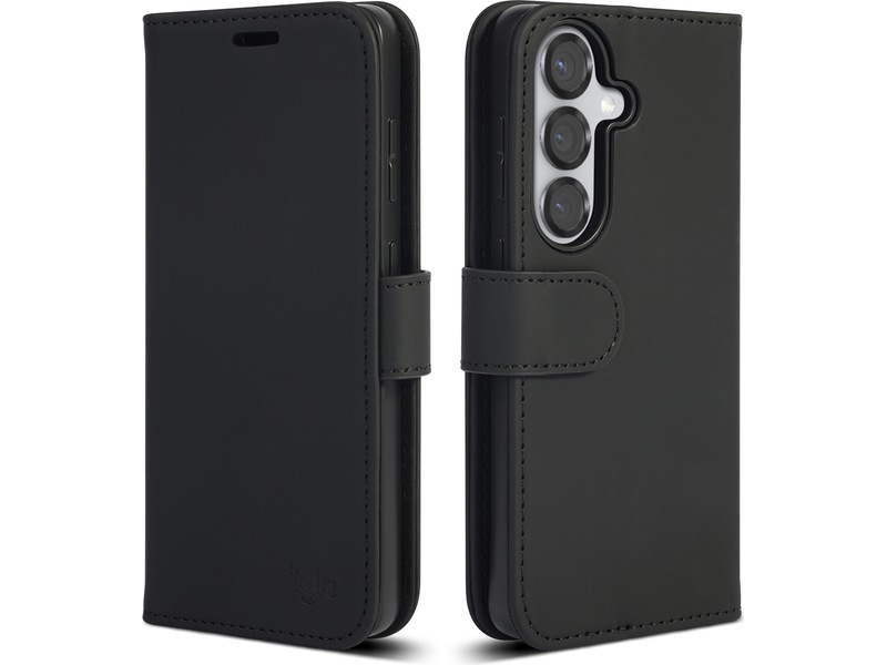 iiglo Galaxy S26 Lommebokdeksel (sort) Deksel til mobiltelefon