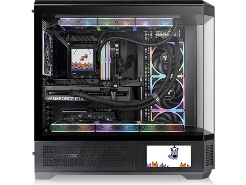 Thermaltake View 600 TG Full Tower (svart) Midi tower