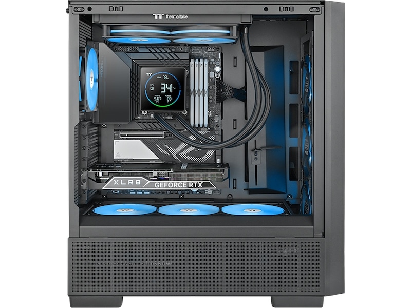 Thermaltake TH240-S V3 ARGB Sync All-In-One Kjøler (sort) CPU - Vannkjøling