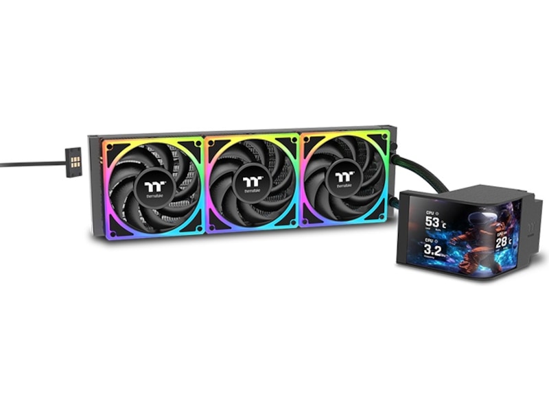 Thermaltake MAGCurve 360 Ultra All-In-One Kjøler (sort) CPU - Vannkjøling