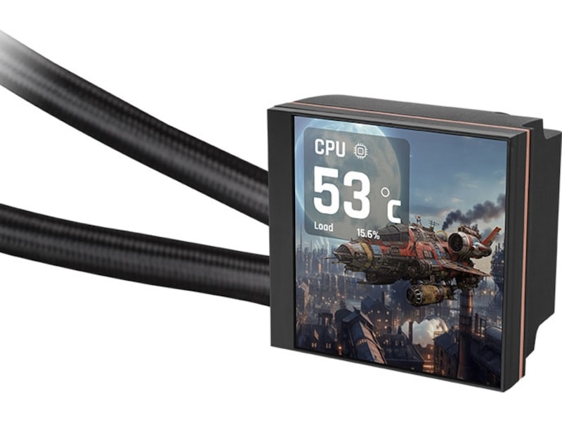 Thermaltake MAGFloe 360 Ultra ARGB AIO Kjøler (svart) CPU - Vannkjøling