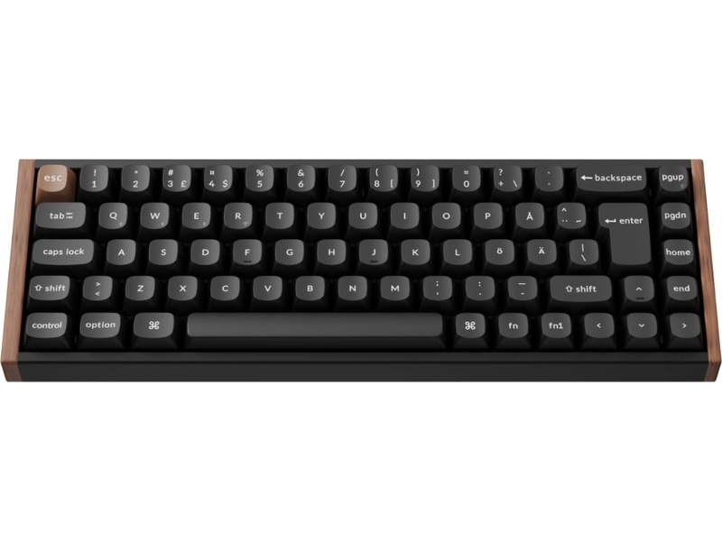 Keychron K6 HE SE Trådløst Gamingtastatur (tre/svart) Gamingtastatur