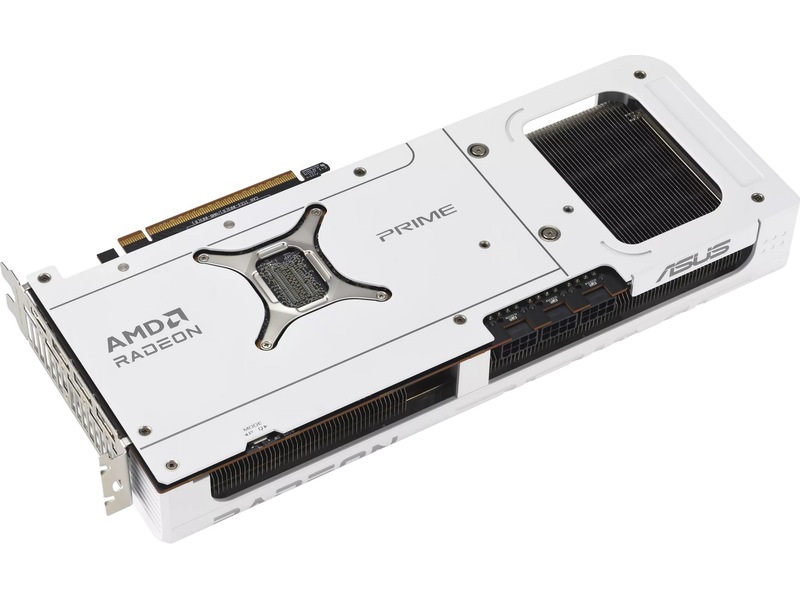 Asus Prime Radeon RX 9070 XT OC (hvit) Skjermkort