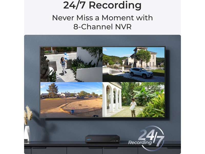 Reolink NVS8-5MD4 overvåkningssystem Overvåkningskameraer