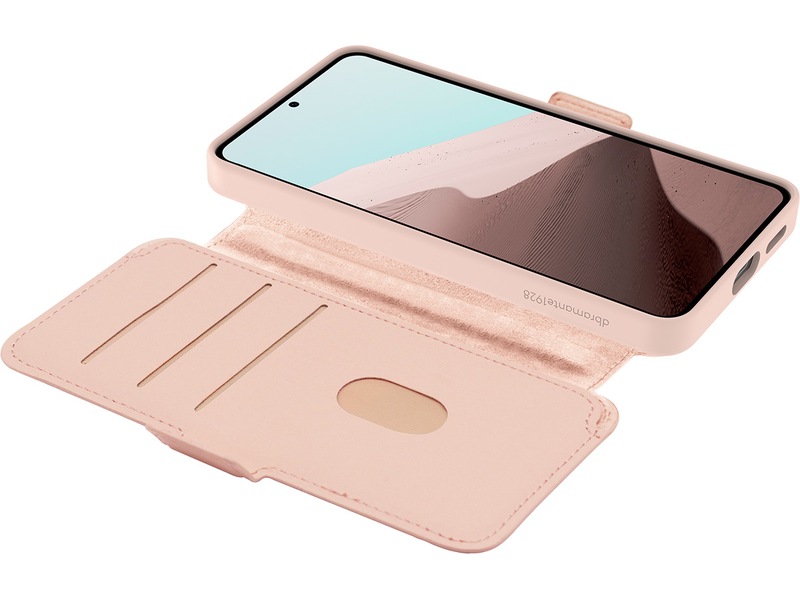 dbramante1928 Galaxy S26 Lynge 2-i-1 lommebokdeksel (pink sand) Deksel til mobiltelefon