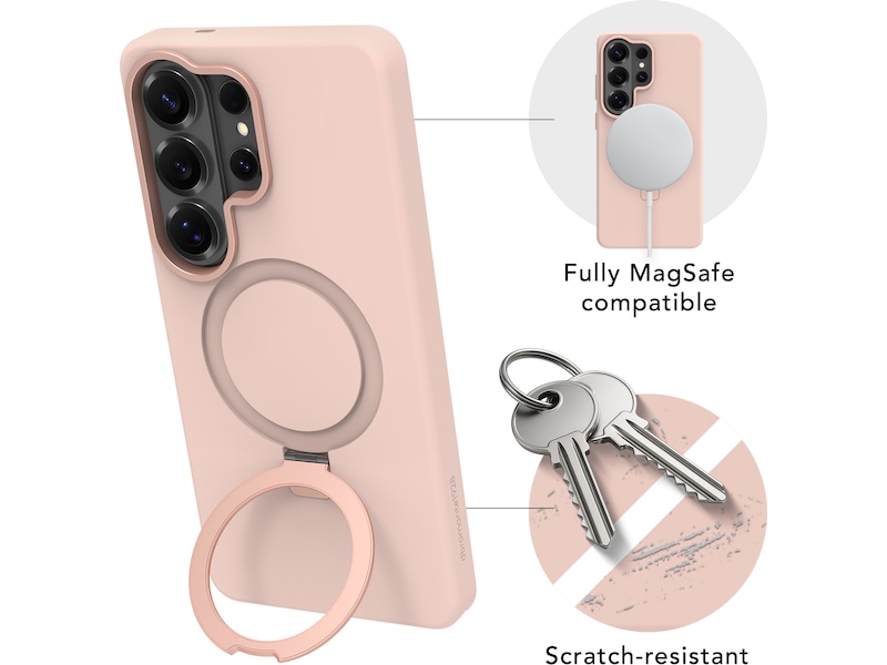 dbramante1928 Galaxy S26 Ultra Roskilde ICON deksel (pink sand) Deksel til mobiltelefon