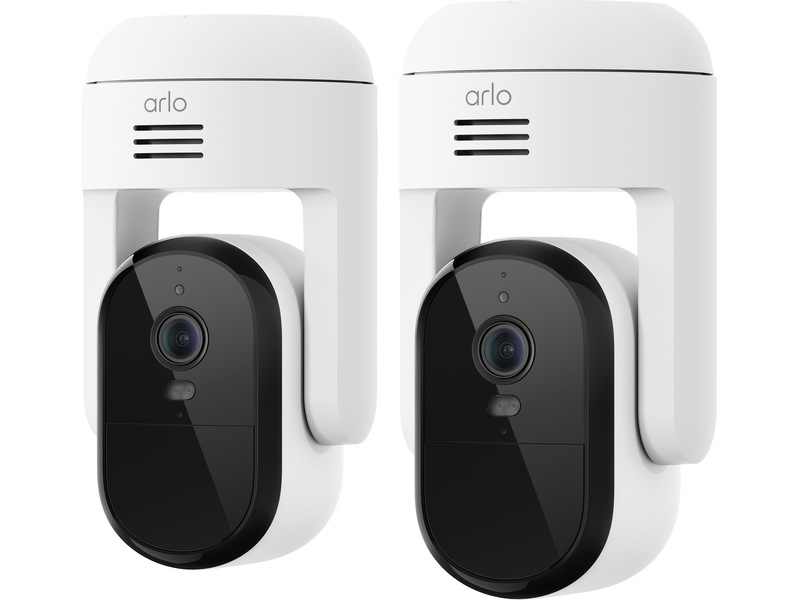 Arlo Essential 3 HD PTZ utendørs overvåkningskamera 2-pack Overvåkningskameraer