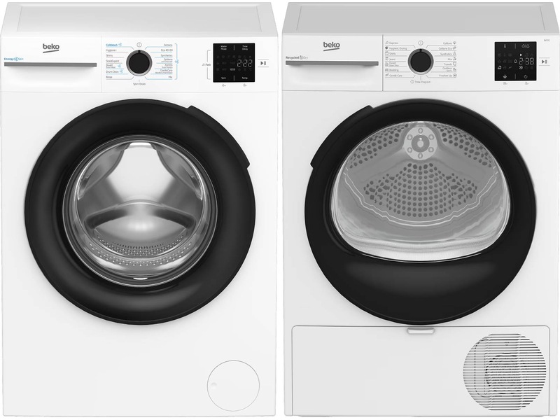 Beko KBM3WFT3941W vaskemaskin 9 kg Vaskemaskin