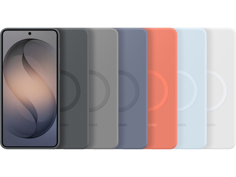 Samsung Galaxy S26+ Magnet Silikondeksel (sort) Deksel til mobiltelefon