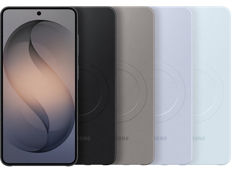 Samsung Galaxy S26 Slim Magnet-deksel (sort) Deksel til mobiltelefon