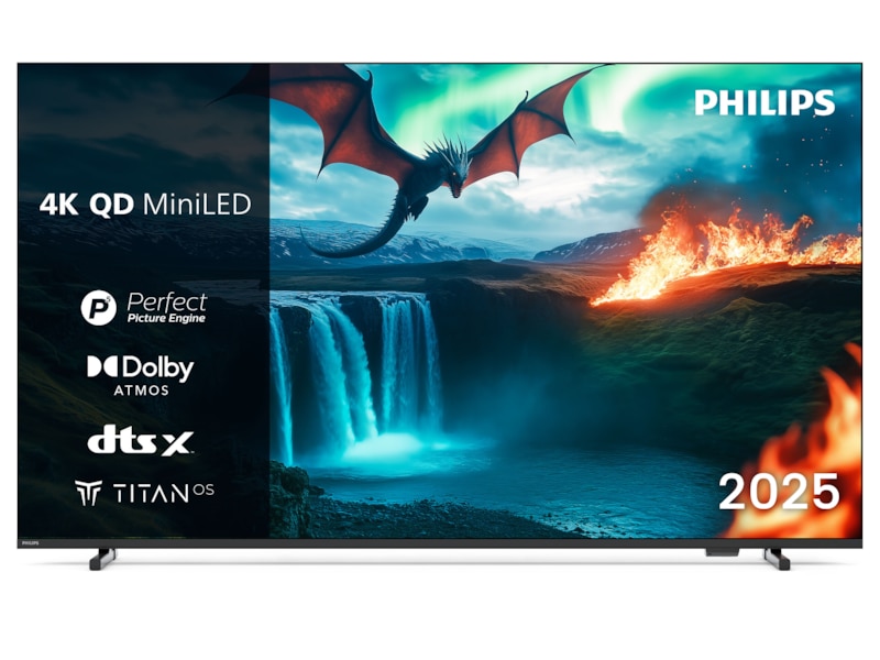 Philips 65" MLED810/12 QD Smart MiniLed TV (2025) -B-Grade Demo TV/projektor