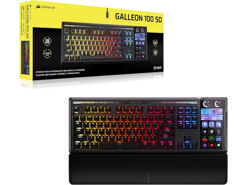 Corsair Galleon 100 SD RGB Stream Deck-integrert Gamingtastatur Gamingtastatur