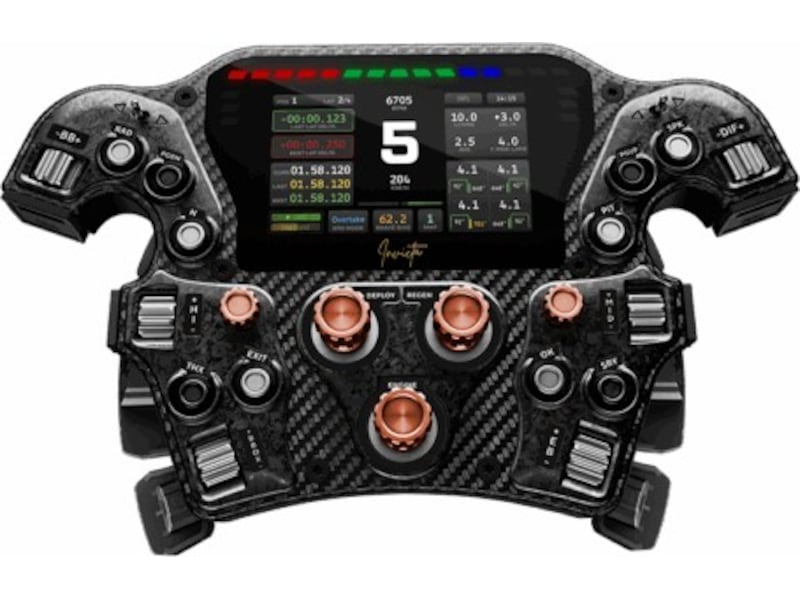 Asetek Racing Invicta Formula Button Box Ratt & pedaler