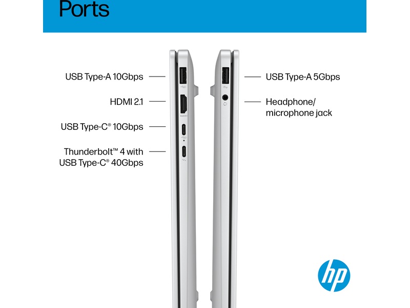 HP OmniBook 7 AI 14-fr0071no 14" 2K OLED -B-Grade Demo bærbar PC