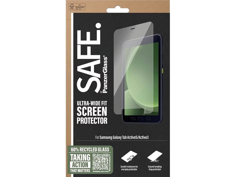 PanzerGlass SAFE. Galaxy Tab Active5 skjermbeskytter Skjermbeskyttelse nettbrett