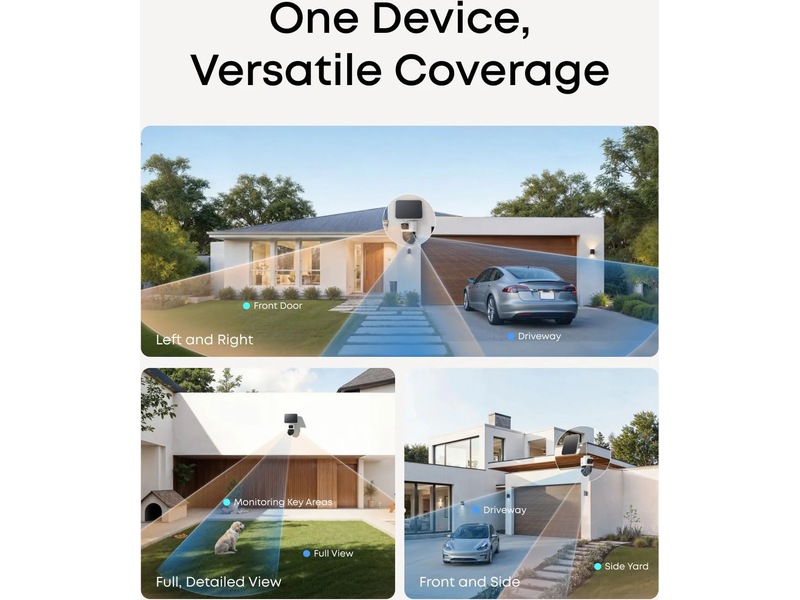 Eufy Cam S4 2-Cam Kit Overvåkningskameraer