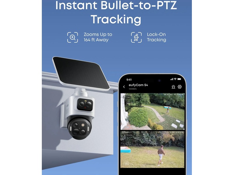 Eufy Cam S4 2-Cam Kit Overvåkningskameraer