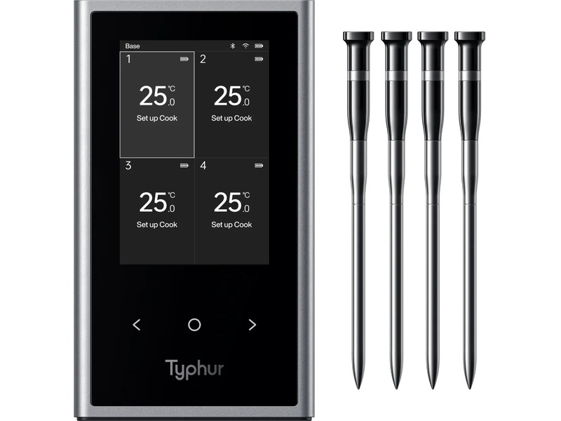 Typhur Sync Quad er en smart, trådløs me Andre kjøkkenapparater