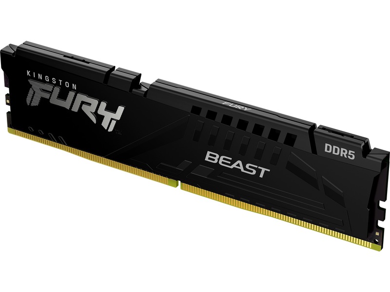 Kingston FURY Beast 6000MHz DDR5 16GB (sort) Minnebrikker