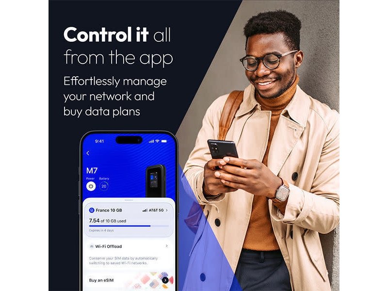 Netgear Nighthawk MH7150 5G mobilruter Mobilt bredbånd