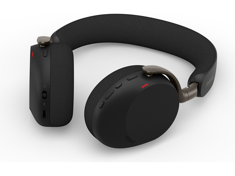 Jabra Evolve3 75 Link390c MS Stereo sort Hodesett, trådløse