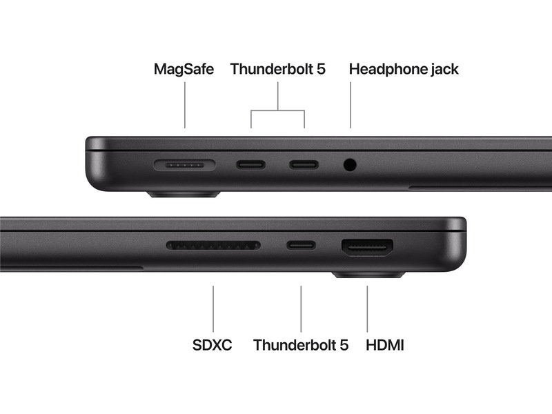 MacBook Pro 14 M5 Pro (2026) 2TB (stellarsvart) PC - Bærbar / laptop