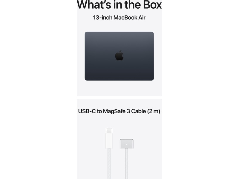 MacBook Air 13" M5 (2026) 512GB (midnatt) PC - Bærbar / laptop