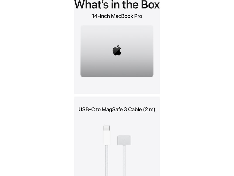 MacBook Pro 14 M5 (2026) 1TB (sølv) PC - Bærbar / laptop