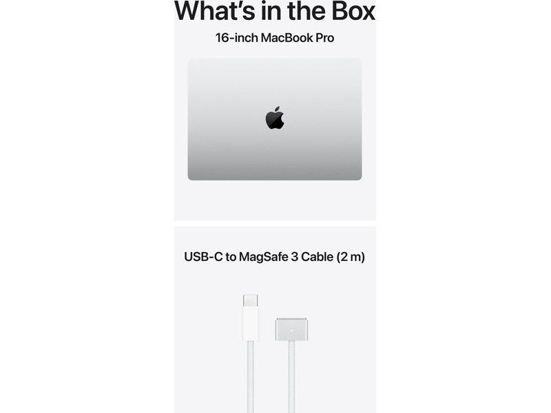 MacBook Pro 16 M5 (2026) 1TB (sølv) PC - Bærbar / laptop
